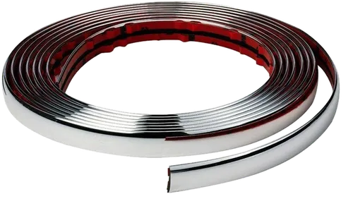 KOZDIKO Chrome 10mm 20mtrs Car Beading Roll For Window, Bumper - product photo